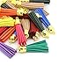 Housweety 30PCs Mixed Tassel Pendants 6x1.2cm(2 3/8