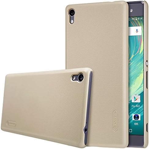 Meimei1986 Xperia XA Ultra case, Anti-Slip Slim Fit Frosted Ultra Thin Matte Hard Back Cover Case for Sony Xperia XA Ultra,Gold