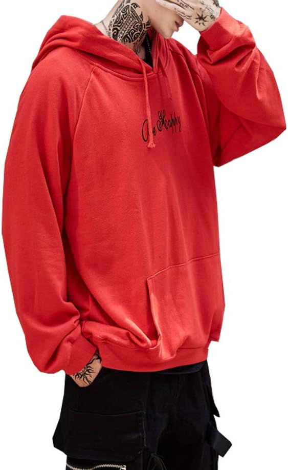 Vawal Men Fashion Hip Hop Oversize Hoodies Sweatshirts Smile Print Patchwork Streetwear Coat Tops