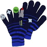 Kidorable Little Boys' Space Hero Gloves, Blue, Large