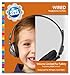 Kidz Gear Wired Headphones For Kids - Gray