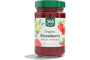 365 by Whole Foods Market, Organic Strawberry Fruit Spread, 17 Ounce