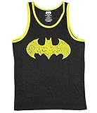 DC Comics Batman Text Fill Logo Graphic Tank Top-Shirt