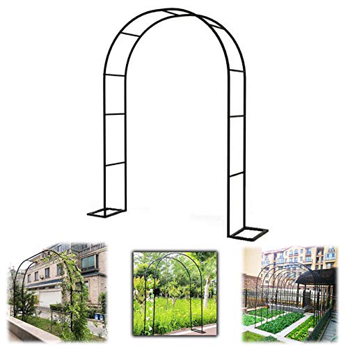 Outech 1,2 M 1,4 M 1,8 M Garten Torbogen Pergola, Metall Rosenbögen, Für Verschiedene Kletterpflanzen Hochzeit Garten…