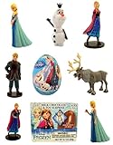 Disney Frozen Milk Chocolate Egg with Toy Surprise, 0.7 oz (Pack of 6)