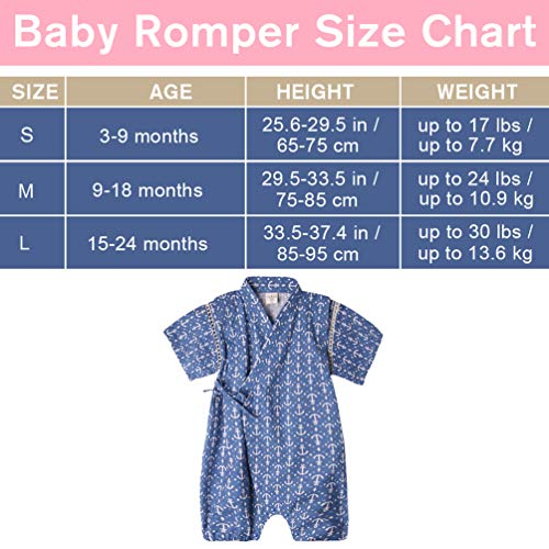 Opa De Bebe Nino Pijama De Mameluco De Manga Corta De Kimono