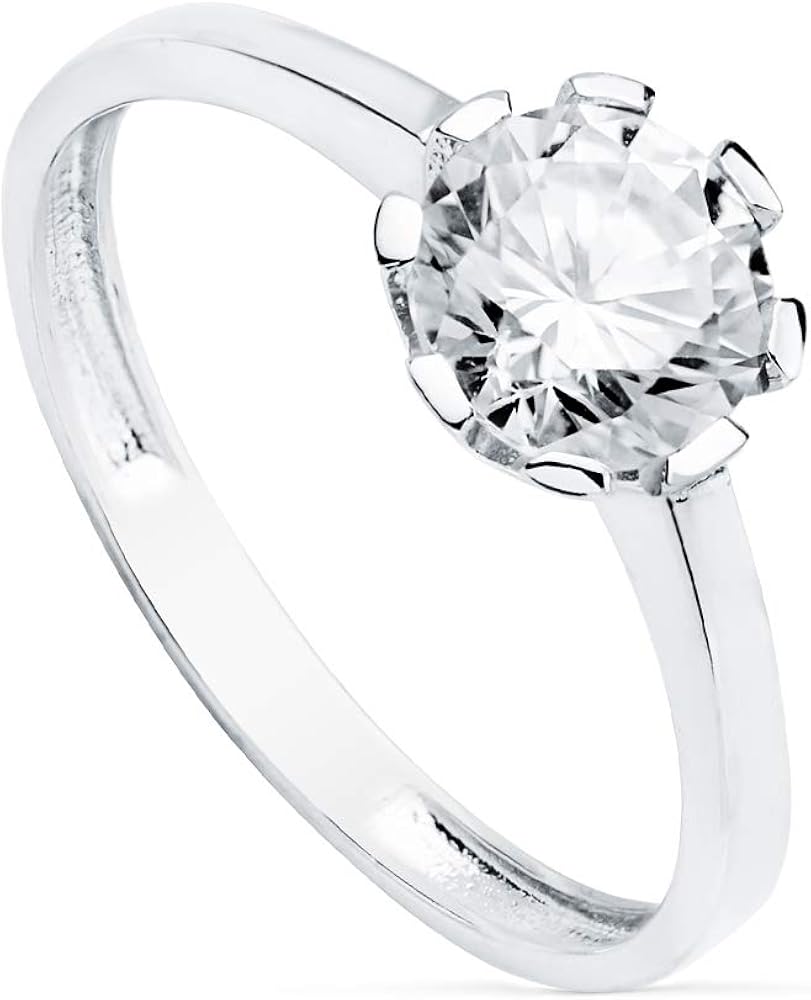 Ohne Mindestpreis - Verlobungsring - 14 Kt Weißgold - 1.43ct. Tw