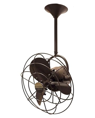 16 In Directional Ceiling Fan In Bronzette Finish Ceiling Fans