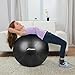Trideer Exercise Ball (45-85cm) Extra Thick Yoga Ball Chair, Anti-Burst Heavy Duty Stability Ball Supports 2200lbs, Birthing Ball with Quick Pump (Office & Home & Gym)