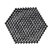 DIY Magnetic Ball Cube Puzzle 216 pcs Magic Beads Desk Toy for Intelligence Development Stress Relief Metal Toys (Black)