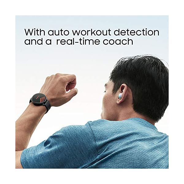 Samsung Galaxy Watch Active2 Bluetooth Aluminium 44 mm -Sleep Monitor, Aqua Black (UK Version)