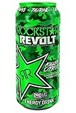 Rockstar Energy Drink, Revolt Citrus, 16 Ounce (Pack of 24)