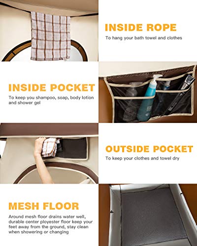 Kingcamp Oversize Outdoor Camping Dressing Changing Room Shower