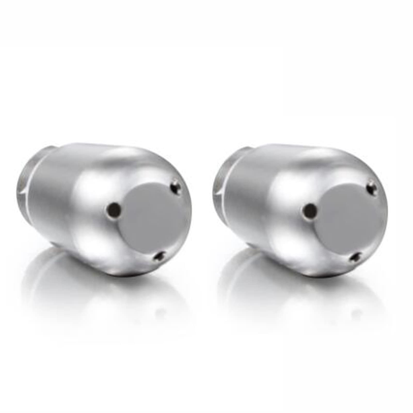 2 Pack Coffee Maker Steam Nozzle Stainless Steel Multiple Holes Tip Milk Foam Spout compatible for Breville 8 Series Espresso Machines Frother Nozzle, 3-Hole