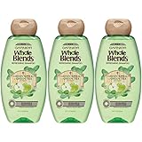 Garnier Hair Care Whole Blends Refreshing Shampoo with Green Apple & Green Tea Extracts for Normal Hair, 3 Count