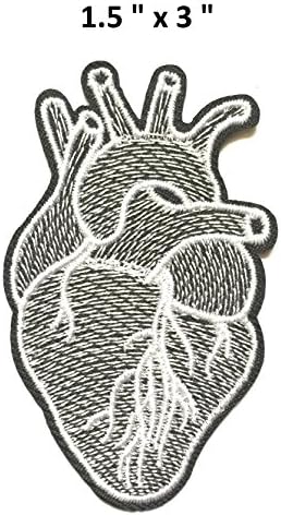 Patch of Iron on Patches #11, Heart iron on Patch Embroidered patches / Cool Patches for Jeans,Prime Patches by BossBee