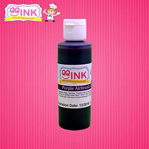QQink - 4.5 oz Purple Airbrush Food Color