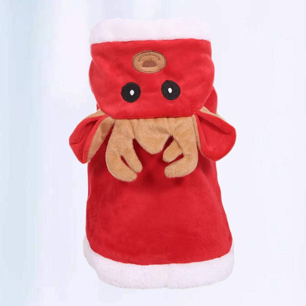 Balacoo Weihnachten Haustier Tuch Hund Rentier Kostüm Cape Weihnachten