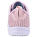 YILAN Women's Fashion Sneakers Breathable Sport Shoes (7, Pink)