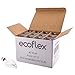 ECOFLEX Long Lasting 40 Watt E12 Socket Incandescent Lamp Candelabra Bulb - Pack of 12