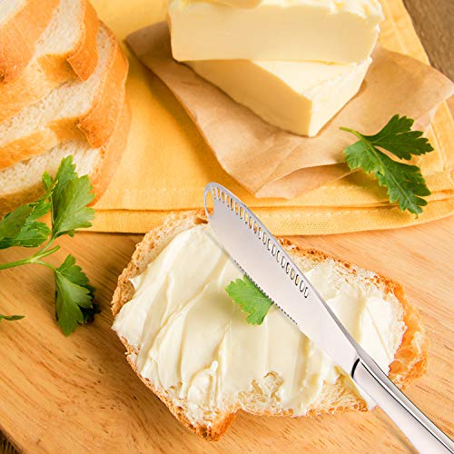 image for Mudder 3 Pack Stainless Steel Butter Spreader Knife, 3 in 1 Kitchen Ga