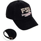 Desert Cactus Florida State University Baseball Hat Seminoles FSU Brimmed Embroidered Cap Adjustable Cloth Strap Adult Type A