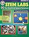Mark Twain Grades 6-8 STEM Labs Activity Book, Earth and Space Science Workbook, Middle School Books With Geology, Oceanography, Meteorology, Astronomy Activities