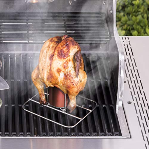2 Char+Broil+7884572R08+Chicken+Roasting+Silver