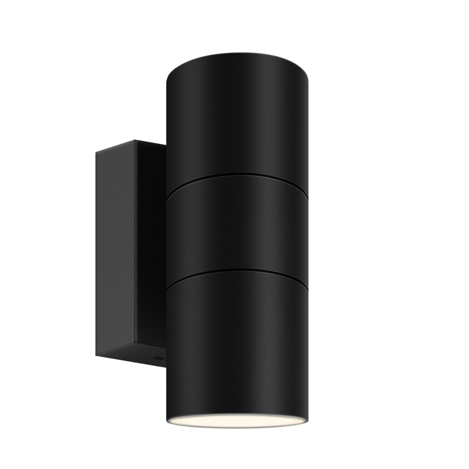 Kerry Outdoor Wall Lights, IP65 Waterproof Up Down Mains Powered Lighting, Outside Black Stainless Steel Wall Sconce with Push Connector, Exterior Wall Mount Lamp for Front Door Porch (Bulb Excl.) โ image 1
