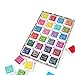 Ink Pad Stamps, UBEGOOD Craft Stamp Pads DIY 24 Colors, Rainbow Finger Ink Pads for Washable Rubber Stamps Partner Color Card Making and Kids Scrapbooking