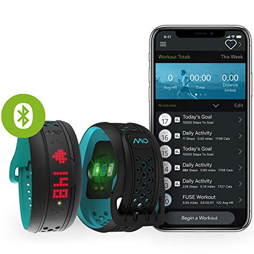 Mio Fuse Heart Rate, Sleep + Activity Tracker, Medium/Small