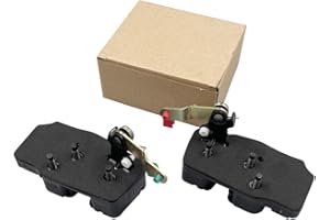 HUYILUN0104 1 Pair 2PCS L&R Rear Door Quad Cab Lower Latch Lock Compatible with Dodge ram 1500 2500 1998-2002