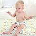 Portable Changing Pad Waterproof Diaper Change Mat Large Size Multi-function [Home & Travel] Mat Any Places Bed Play Stroller Crib Car Mattress Pad Cover (Frog & Giraffe, XL (27.56 x 47.2 Inch)