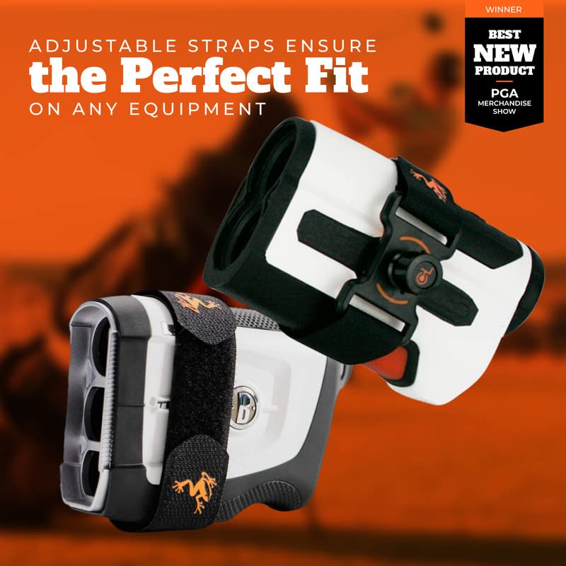 Frogger Golf Rangefinder Holder for Golf Carts with Latchit