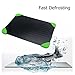 Fast Defrosting Tray, Yubobo Rapid Thaw Defrosting Tray Meat Magical Plate,The Natural And Fast Way To Thawing Frozen Food, Without Electricity, Microwave Or Other Tools (Green Legs)
