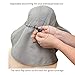 Solaris Sun Hat with Neck Flap, UPF 50 Sun Protection Lightweight Sun Cap for Men Women, Wide Brim Hat for Fishing Hiking Beach Safari, Gray