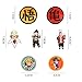 Sarissa 100PCS Cool Dragon Ball Z Vinyl Laptop Decals, Custom DBZ Sticker Sheet, Cute Anime Decals, Clear Stickers, Water Resistant & Easy Peel for No Mess Transfer (Dragon Ball Stickers 100PCS)