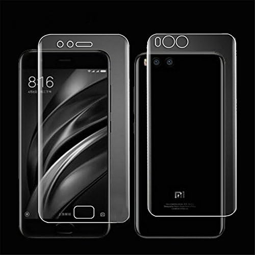 YOUZUO Xiaomi Mi 6 Screen Protector,Full Coverage HD Clear Soft TPU Screen Protector,Explosion proof Film Front/Back for Xiaomi Mi 6[2 Pack]