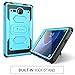 Galaxy Tab A 7.0 Case, [Heavy Duty] i-Blason Samsung Galaxy Tab A 7 2016 Armorbox [Dual Layer] Hybrid Full-body Protective Kickstand Case with Front Cover and Built-in Screen Protector (Blue)