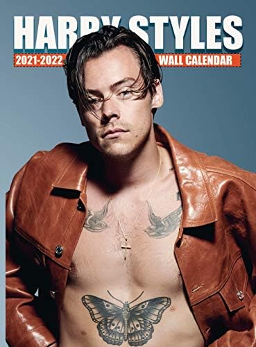 HARRY STYLES Calendar 2021-2022: EXCLUSIVE Harry Styles Photos (8.5x11 Inches Large Size) 18 Months Wall Calendar Hardcover – Wall Calendar