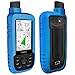 TUSITA Case for Garmin GPSMAP 66s 66st - Silicone Protective Cover - Handheld GPS Accessories (Blue)