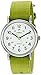 Timex Unisex TW2P659009J Weekender Stainless Steel Watch with Lime Green Nylon Band