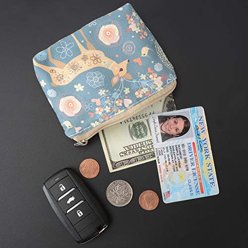 Women and Girls Cute Fashion Coin Purse Wallet Bag Change Pouch Key Holder