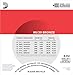 D'Addario Acoustic Guitar Strings - 80/20 Bronze - For 6 String Guitars - Deep, Bright, Projecting Tone - EJ12 - Medium, 13-56