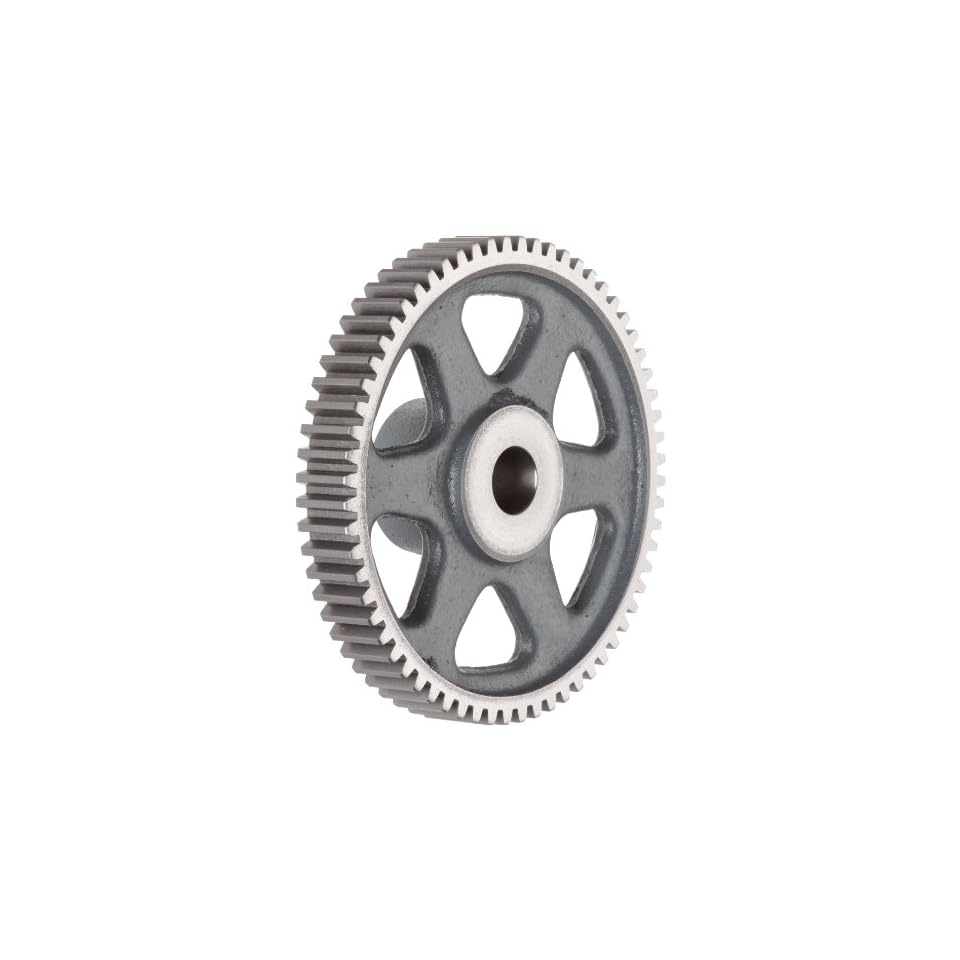Boston Gear ND64 Spur Gear, 14.5 Pressure Angle, Cast Iron, Inch, 12