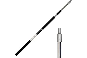 Greeily Extension Pole, 3 Feet to 4 Feet Paint Roller Extension Pole Multi-Purpose Splice Extension Pole Outdoor Spray Paint Roller Cleaning and Chandelier Replacement (3feet-4feet)