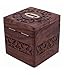 Craft Art India Handmade Wooden Square Money Bank Coin Box Multicoloured