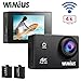 Action Camera 4K WiFi Camera 16MP WIMIUS Q1 Ultra HD Sports Waterproof Camera Include Waterproof Case