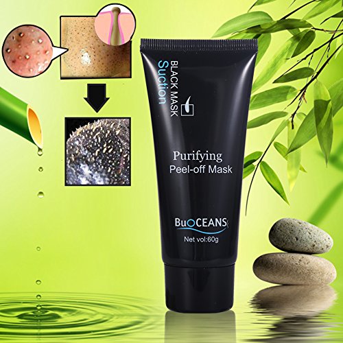 Peel-off Mask, Blackhead Facial Mask Deep Clean Mask Blackhead Remover Black Mask, Premium Quality Mask Purifying Deep Cleansing Acne Resist Oily Skin Strawberry Nose Tearing style Cleansing Mask