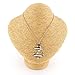Exquisite Gold Tone Marine Theme Anchor Pendant Necklace
